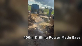CSD400A Truck-Mounted Water Well Drilling Rig Successfully Completes Field Operations in South Ameri