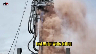 High Pressure DTH Drilling for Water Well