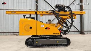 The JCS500 photovoltaic drilling rig is a versatile crawler-mounted hydraulic rig purpose-built for 
